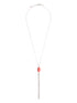 beaded pendant necklace